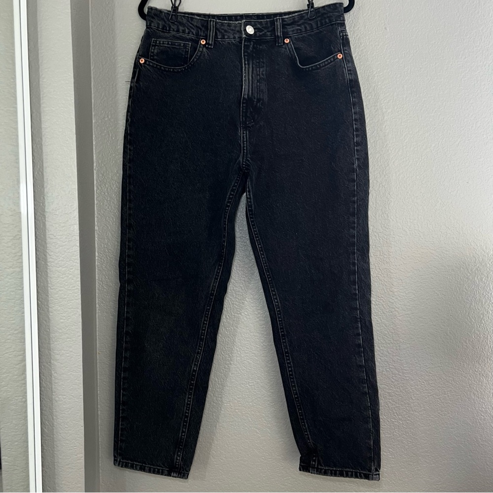 Black Zara Mom Jeans | Comfy Fit | Size 10
